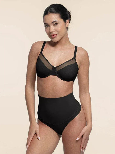 Curvypower | Australia Bras Comfortable Push Up Sheer Mesh Underwire Bra with Adjustable Straps
