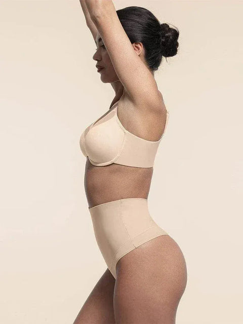 Curvypower | Australia Bras Comfortable Push Up Sheer Mesh Underwire Bra with Adjustable Straps