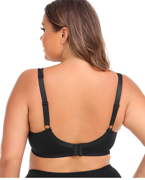 Curvypower | Australia Bras Plus Size Lace Wired Support Push-Up Bra