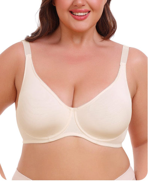 Curvypower | Australia Bras Plus Size Non Wired Pushup High Support Bra
