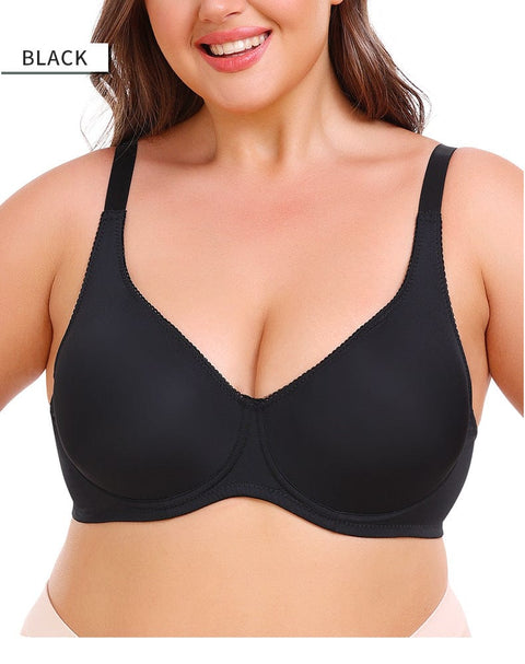 Curvypower | Australia Bras Plus Size Non Wired Pushup High Support Bra