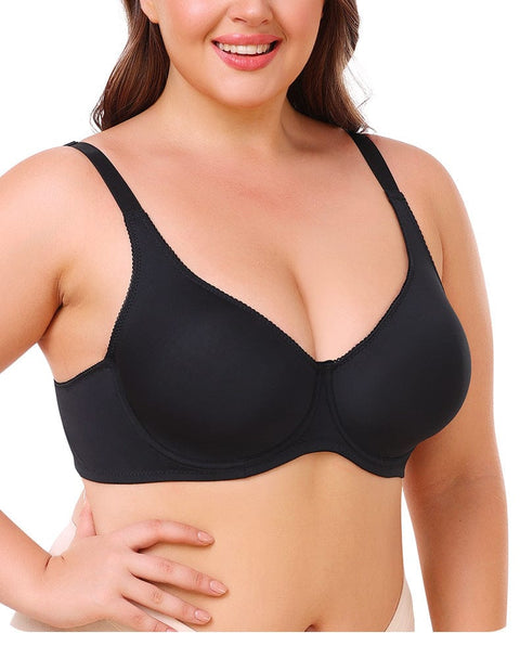 Curvypower | Australia Bras Plus Size Non Wired Pushup High Support Bra