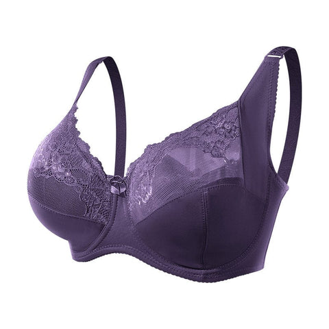 Curvypower | Australia Bras Plus Size Underwire Push Up Lace Bra