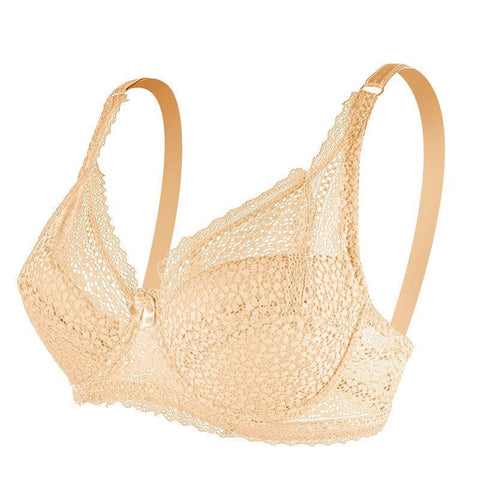 Curvypower | Australia Bras Plus Size Underwire Push Up Lace Support Bra