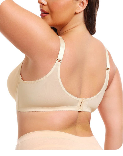 Curvypower | Australia Bras Plus Size Underwire Support Push Up Bra With Adjustable Straps