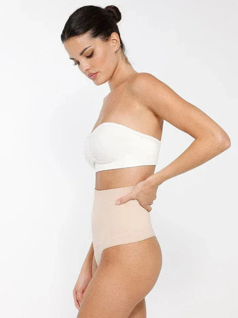 Curvypower | Australia Bras Seamless Bandeau Strapless Brassiere Non Wired push up Bra with Removable Pads