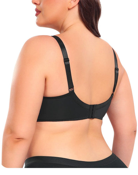 Curvypower | Australia Bras Ultra Thin Lace Push Up Bra with Ring Steel
