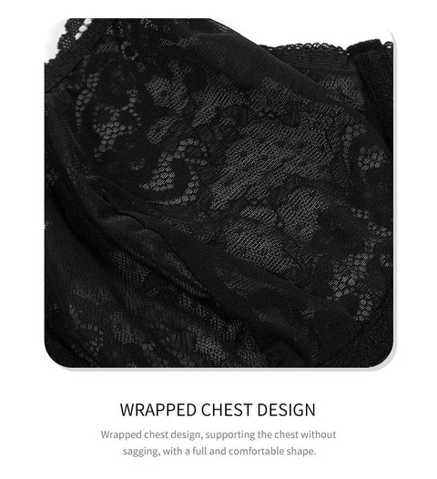 Curvypower | Australia Bras Ultra Thin Lace Push Up Bra with Ring Steel