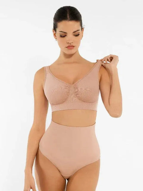 Curvypower | Australia Bras Women's Comfortable Non Wired Sleep Lounge Bra With Wide Straps