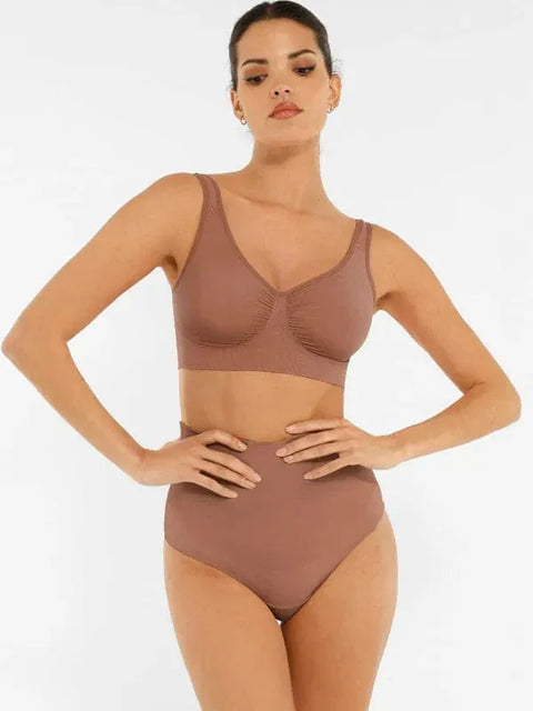 Curvypower | Australia Bras Women's Comfortable Non Wired Sleep Lounge Bra With Wide Straps