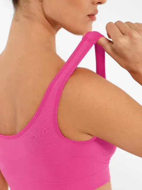 Curvypower | Australia Bras Women's Comfortable Non Wired Sleep Lounge Bra With Wide Straps