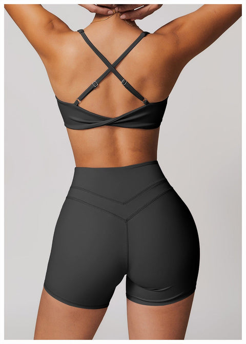 Curvypower | Australia Bras Women Support Sports Yoga Bra with Adjustable Cross Shoulder Straps