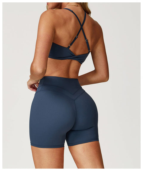 Curvypower | Australia Bras Women Support Sports Yoga Bra with Adjustable Cross Shoulder Straps