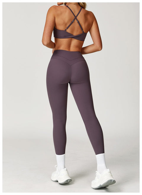 Curvypower | Australia Bras Women Support Sports Yoga Bra with Adjustable Cross Shoulder Straps