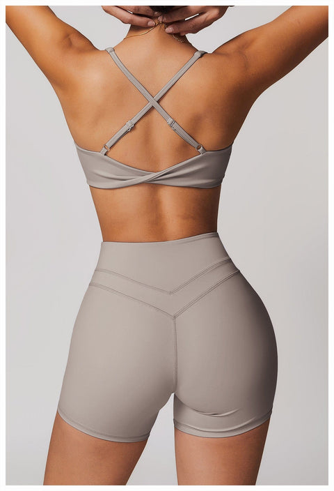 Curvypower | Australia Bras Women Support Sports Yoga Bra with Adjustable Cross Shoulder Straps