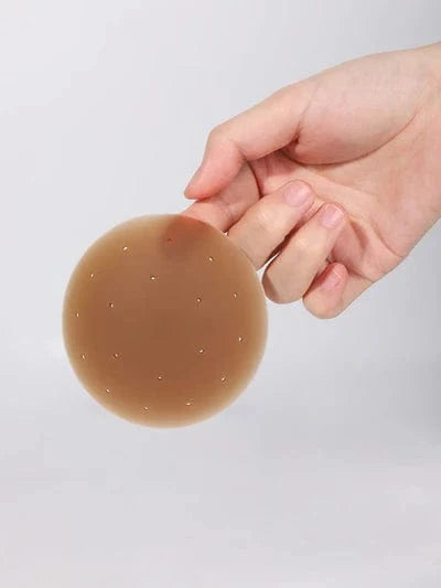 Curvypower | Australia Breast Petals & Concealers Dark Brown / S(3.15in) Adhesive Reusable Nipple Covers Bra Inserts
