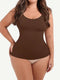 Curvypower | Australia camisole Brown / S Plus Size Tummy Control Camisole Top Shaper Tank