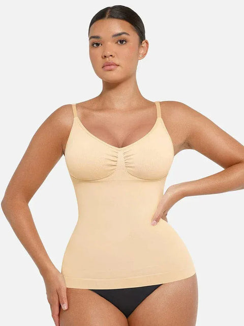 Curvypower | Australia camisole Seamless Tank Top Waist Slimming Tummy Tucker Camisole