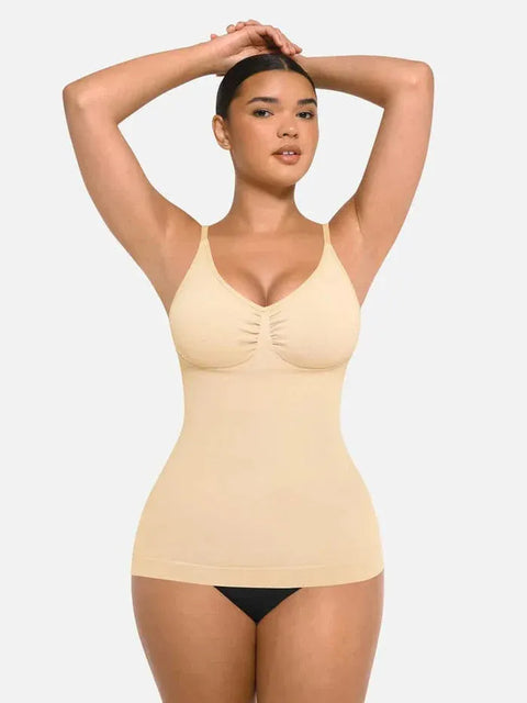 Curvypower | Australia camisole Seamless Tank Top Waist Slimming Tummy Tucker Camisole