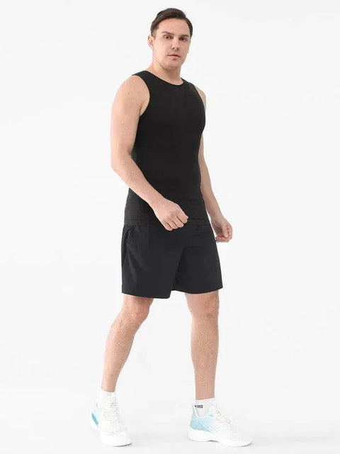 Curvypower | Australia Compression Shirt Men's Tummy Control Tank Top Shaping Compression Shirt
