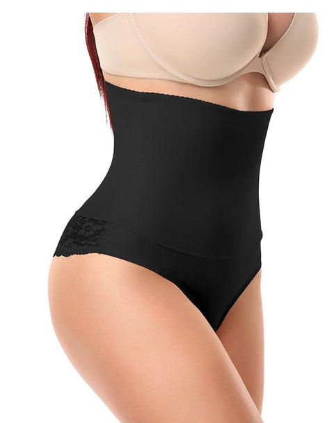 Curvypower | Australia High Waisted Briefs High Waist Cincher Lace Tummy Control Women Underwear