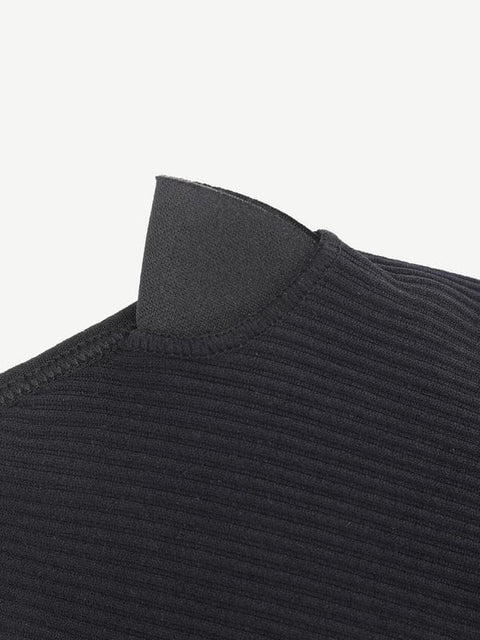 CurvyPower | Australia Jumpsuit Ribbed Plus Size Bodycon Jumpsuits Shaper with Removable Pads