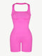 Curvypower | Australia Jumpsuit Seamless Backless Halter Neck Tummy Control Shapewear Jumpsuit