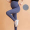 Curvypower | Australia Legging M / Blue High Waist Belly Band Maternity Sports Leggings