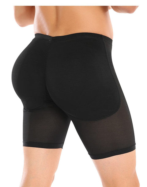 Curvypower | Australia men shaper Men Hip Lifting Shapewear Compression Boxer Shorts