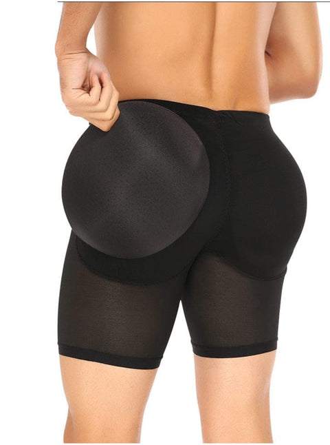 Curvypower | Australia men shaper Men Hip Lifting Shapewear Compression Boxer Shorts