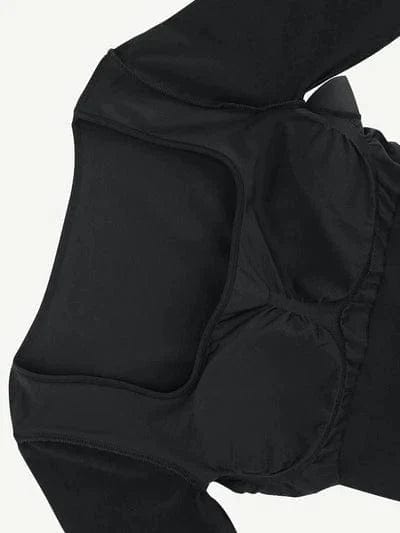 CurvyPower | Australia Midi Dress Long Sleeve Tummy Control Bodycon Midi Dress