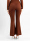 CurvyPower | Australia Pants High Waist Flare with Tummy Control and Split Hem Shapewear Pants