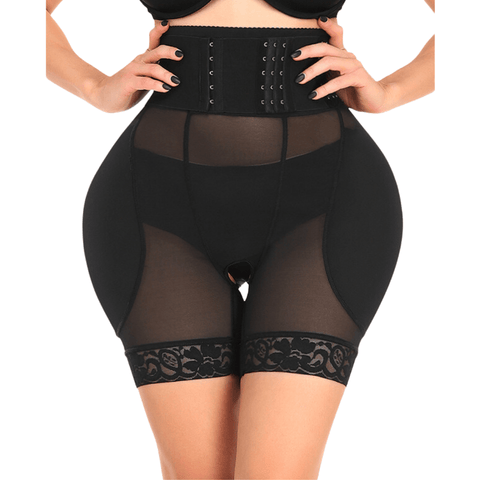 Curvypower | Australia shaper shorts Black / S Tummy Control Shaper Shorts with Waist Band and Open Gusset