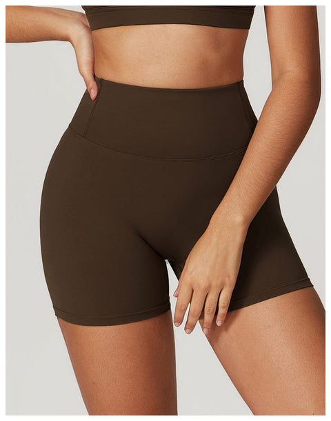 Curvypower | Australia shaper shorts Brown / S Women High Waist Hip Lifting Shapewear Gym Shorts
