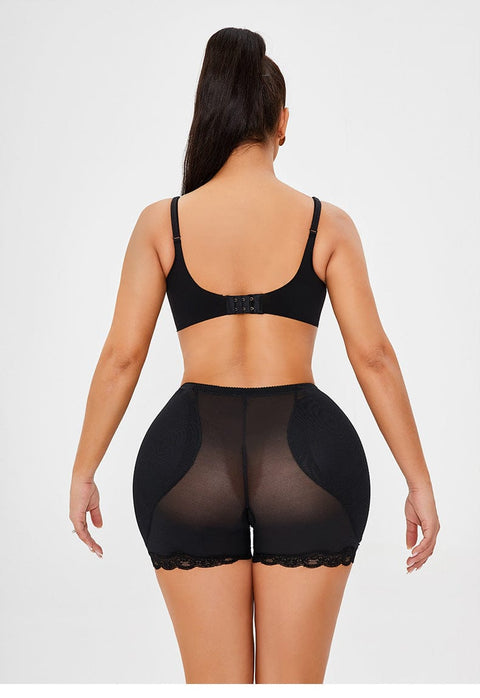 Curvypower | Australia shaper shorts High Waist Hip and Bum Lift Tummy Control Shaper Shorts with Lace Stitching