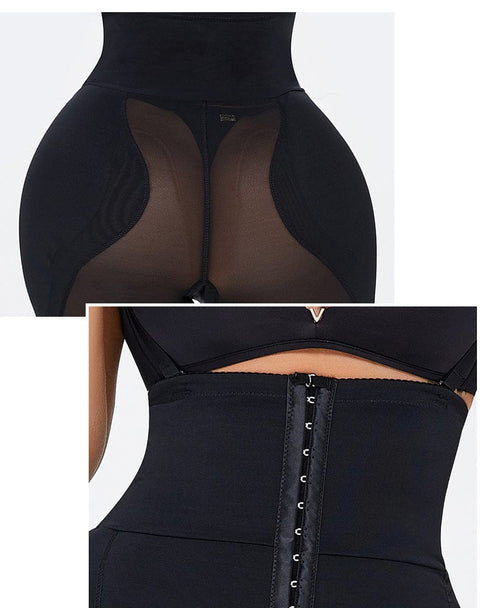 Curvypower | Australia shaper shorts High Waist Trainer Hip Lifting Shaper Shorts with Adjustable Straps