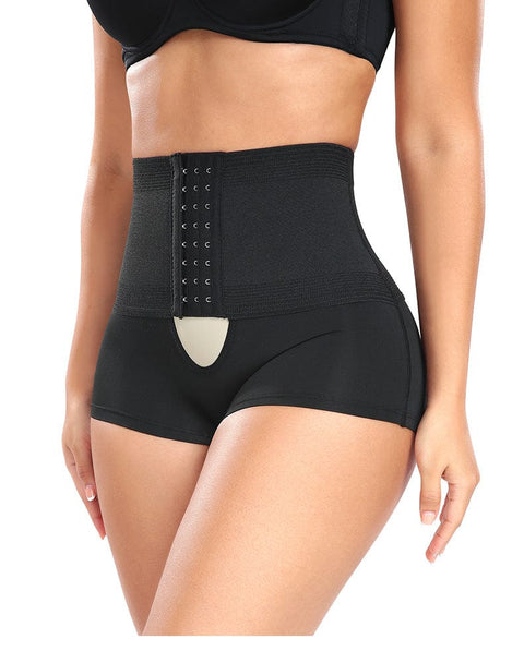 Curvypower | Australia shaper shorts High Waist Trainer Shaping Shorts with Front Hook and Eye Closure