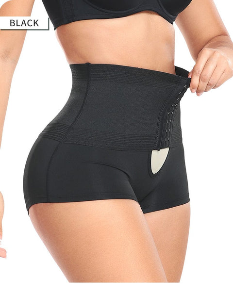 Curvypower | Australia shaper shorts High Waist Trainer Shaping Shorts with Front Hook and Eye Closure