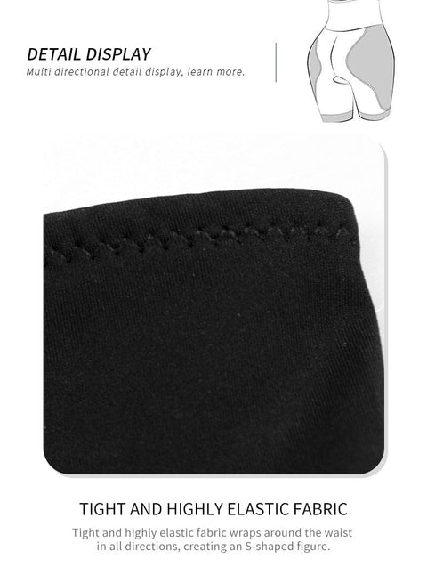 Curvypower | Australia shaper shorts High Waisted Tummy Control Shaping Shorts with Removable Hip Pads