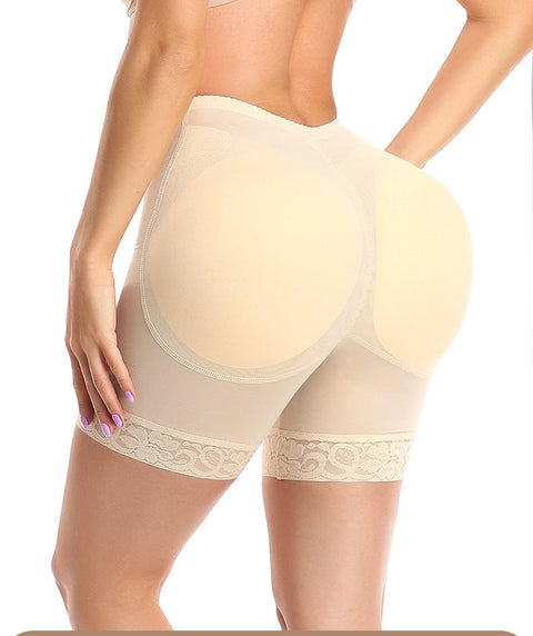 Curvypower | Australia shaper shorts Lace Bum Lifter High Waist Trainer Shaper Shorts with Hip Pads