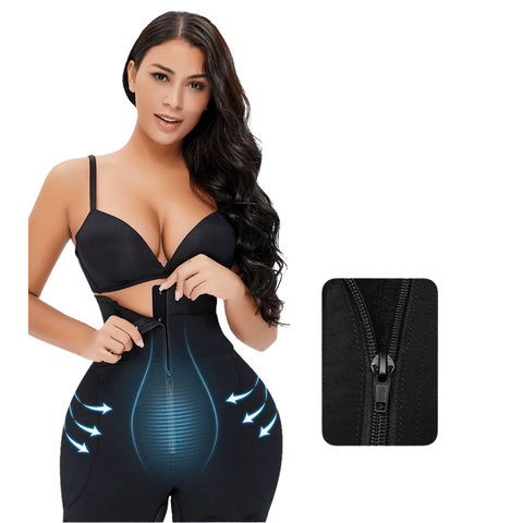 Curvypower | Australia shaper shorts Seamless Tummy Control Hip Lifting Shaper Shorts with Adjustable Straps