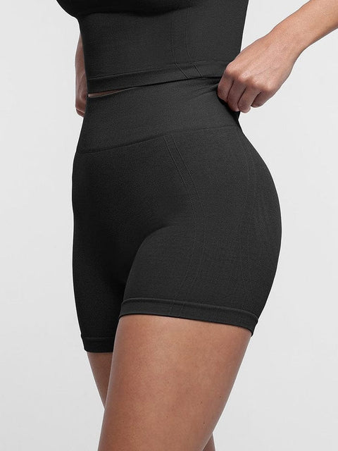 Curvypower | Australia shaper shorts Tummy Control Seamless High-Waisted Peach Buttocks Shaping Sports Yoga Shorts Breathable Activewear