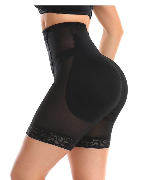 Curvypower | Australia shaper shorts Waist-Slimming Lace Shaper Shorts with Removable Hip Pads