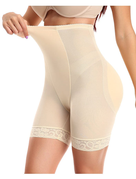Curvypower | Australia shaper shorts Waist-Slimming Lace Shaper Shorts with Removable Hip Pads