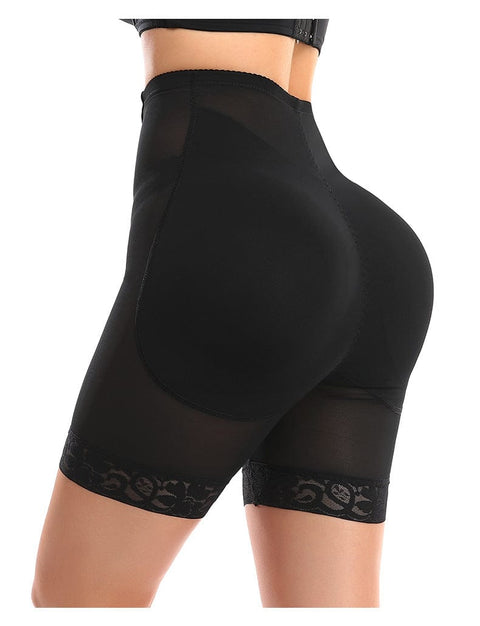 Curvypower | Australia shaper shorts Waist-Slimming Lace Shaper Shorts with Removable Hip Pads