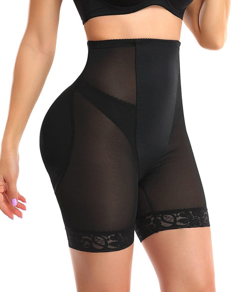 Curvypower | Australia shaper shorts Waist-Slimming Lace Shaper Shorts with Removable Hip Pads