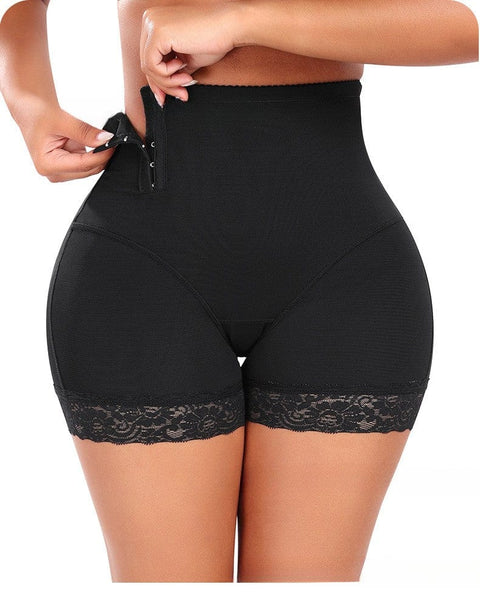 Curvypower | Australia shaper shorts Waist Trainer Lace Shaper Shorts with Side Buckle Closure