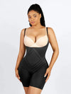 CurvyPower | Australia shapewear bodysuit Black / S Open Bust Plus Size Tummy Control Shapewear Bodysuit