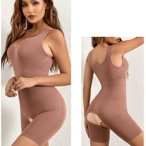 Curvypower | Australia shapewear bodysuit Brown / XS/S Women's Abdomen and Waist Pospartum Shaper Bodysuit
