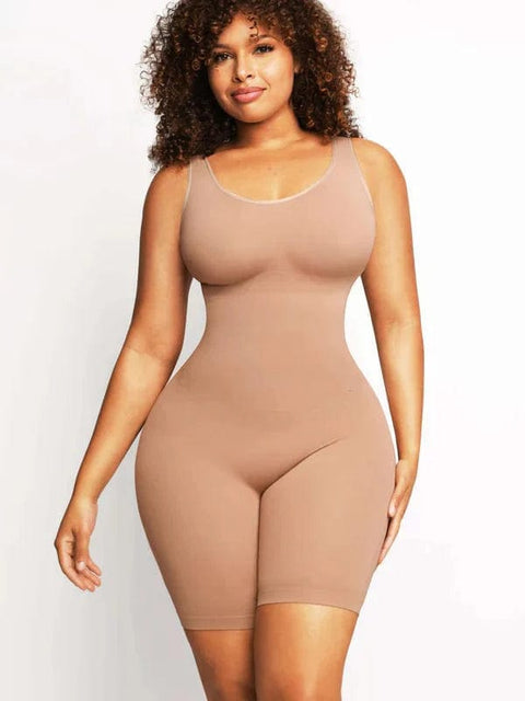 CurvyPower | Australia shapewear bodysuit Light Brown / XS/S Seamless Tummy Control Full Body Shapewear Bodysuit